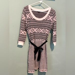 Rhapsody Aztec Sweater Dress